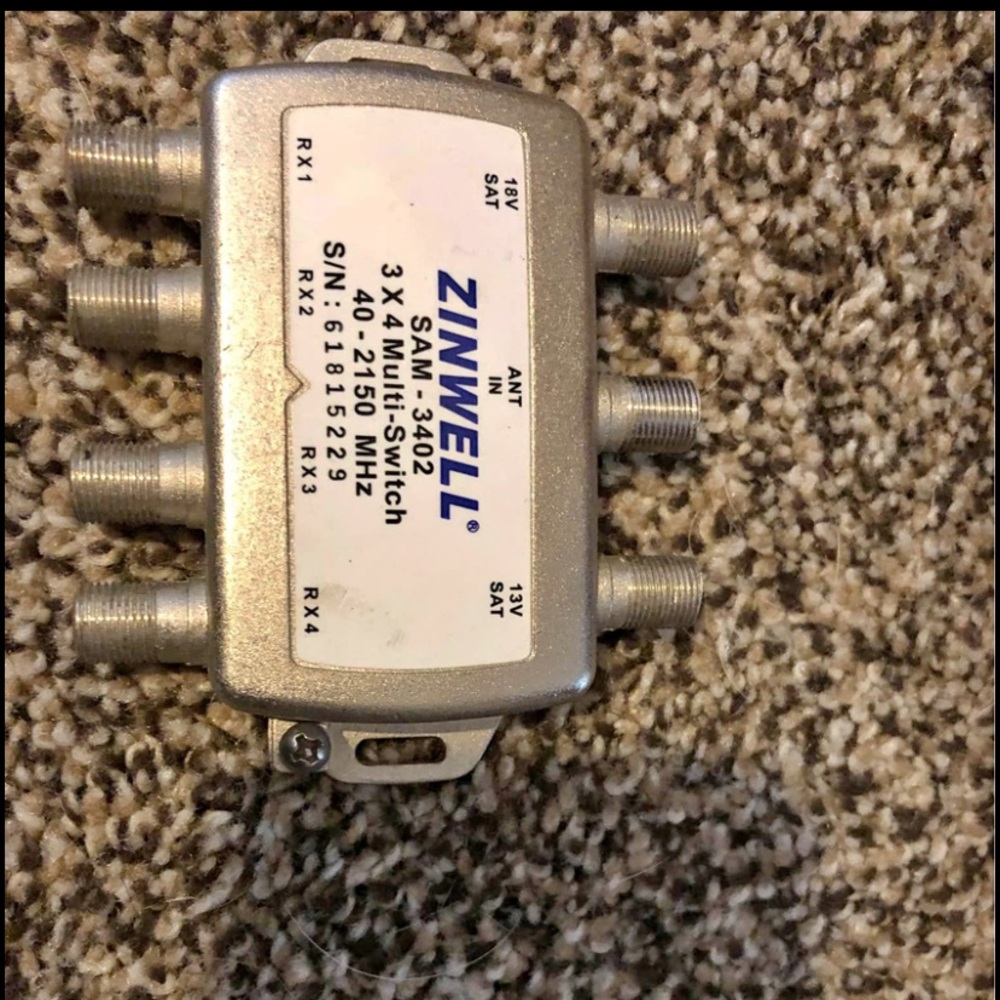 Zinwell 3x4 Multi-Switch